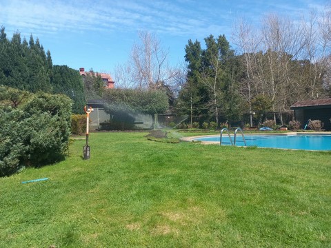 Riego condominio Pucón riegos automaticos