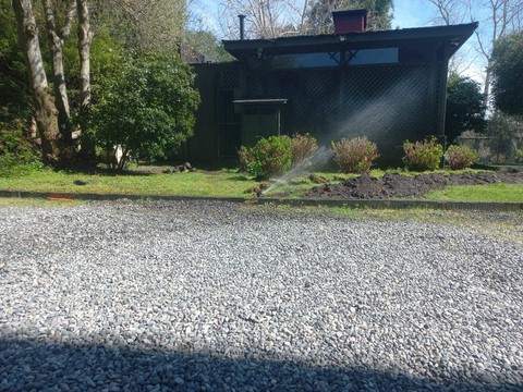 Riego condominio Pucón riegos automaticos